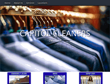 Tablet Screenshot of capitolcleaners.pdclean.org